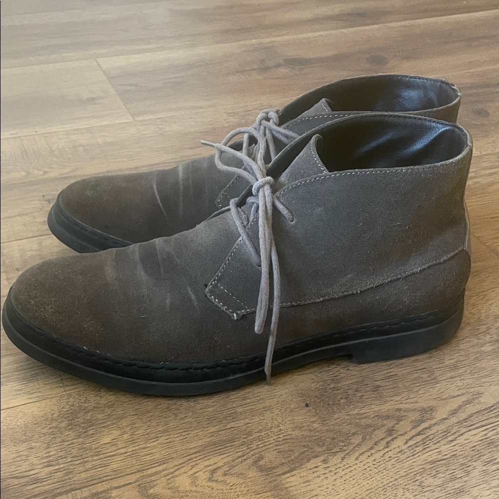 Calvin Klein Men’s Rueben Brown Suede Chukkah Boots Size 10.5